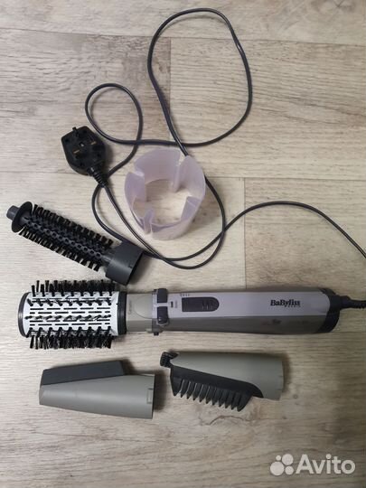Фен щетка вращающаяся babyliss и плойка