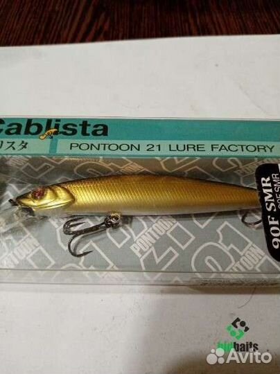 Воблер Pontoon 21 Cablista 90F-SMR (7,7г)