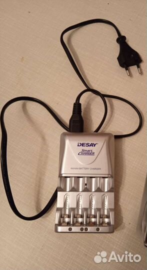 Зарядные уст-ва для батареек, desay и Космос