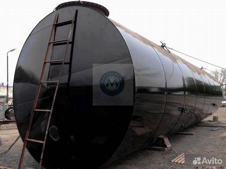 Цистерна горизонтальная 250м3. Емкость