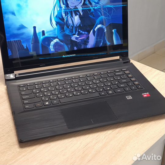 Сенсорный Lenovo Flex 4-x ядерн. амd А6-6310. 4gb