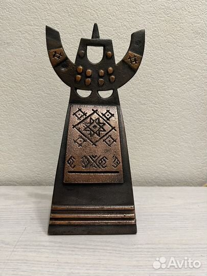 Медный подсвечник винтаж ретро СССР на одну свечу