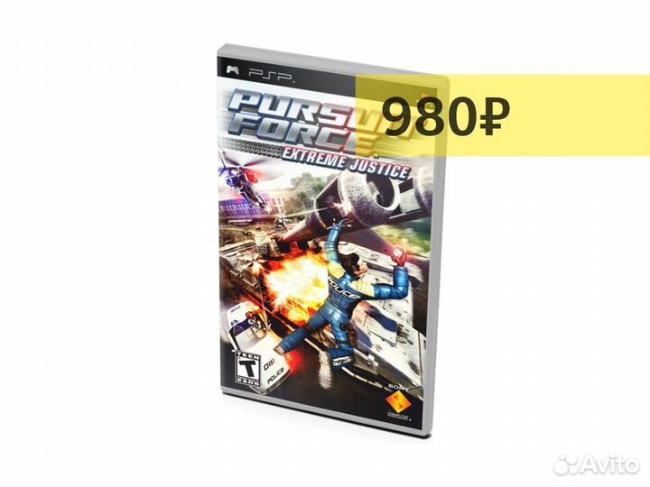 Pursuit Force Extreme Justice, б/у (PSP)