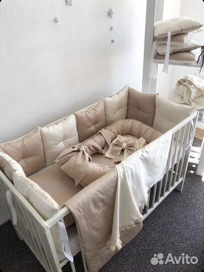 Бортики в кроватку