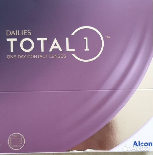 Линзы контактные однодневные Total 1 -4,75
