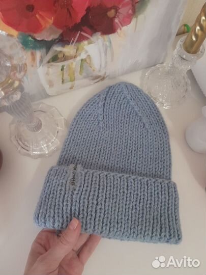 Шапка женская вязаная