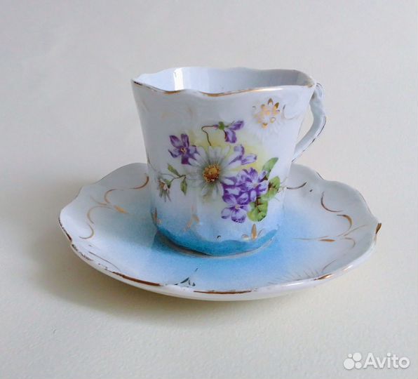 Антикварная чайная пара