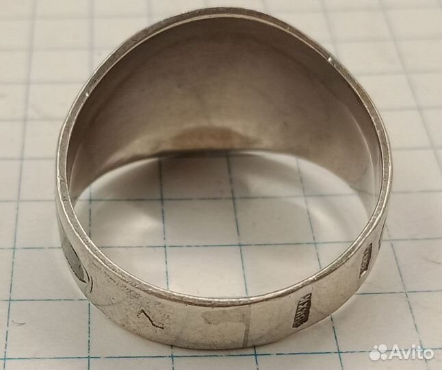 Кольцо Серебро 875 пр. Кубачи р-р 16,5 (023626)