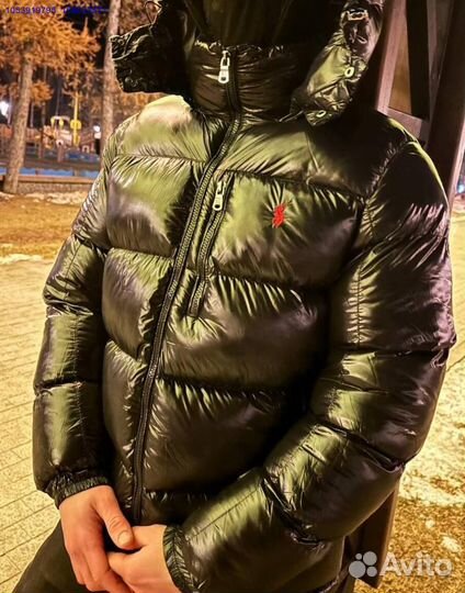 Пуховик Polo Ralph Lauren glossen down jacket