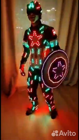 Продажа Костюм Кэпа Эко Кожа