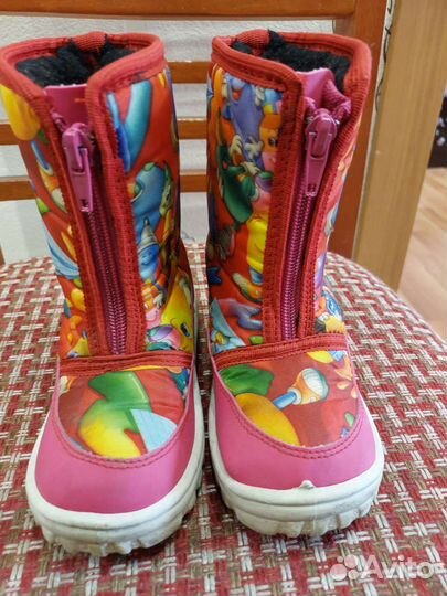 Сапоги для девочки