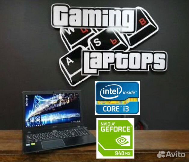 Ноутбук Acer / i3 / 6Gb / 940MX