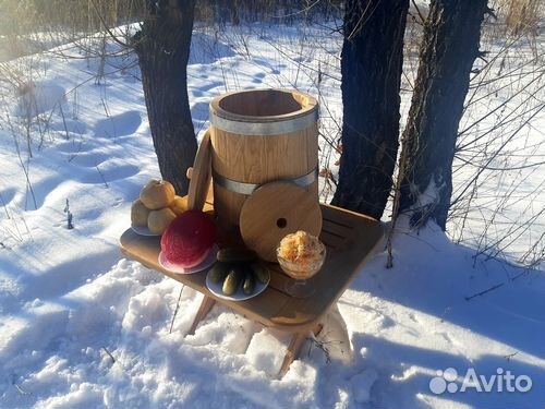 Кадка дубовая 50 литров