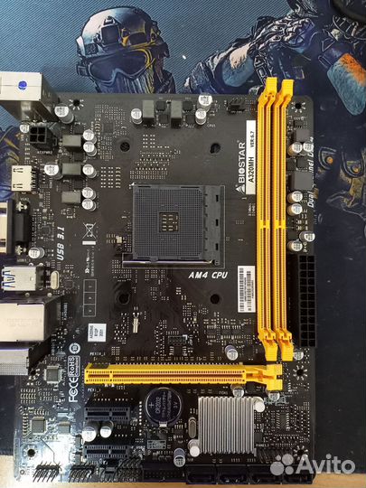 Материнская плата am4 a320