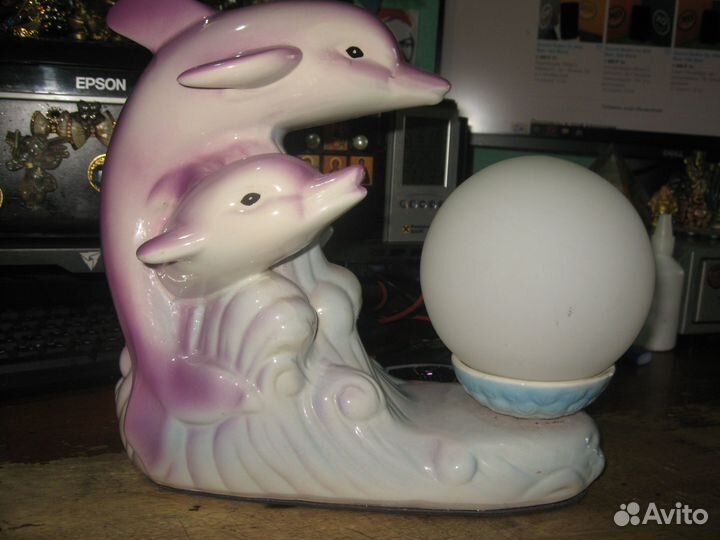 Ночник керамика старинный 30 на 30