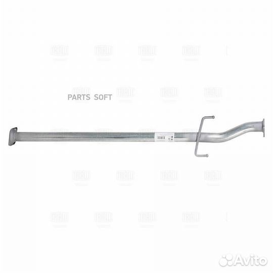 Труба перех. Mitsubishi L200 (06) 2.5d (алюм. сталь) (ECP 0121)