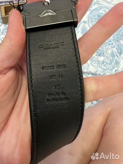 Ремень мужской coach оригинал