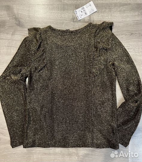 Кофта/блузка Kiabi 122/128 с рюлексом на девочку