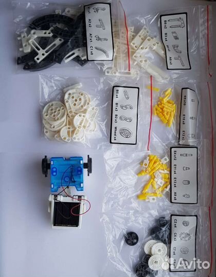 Конструктор на солнечной батареи