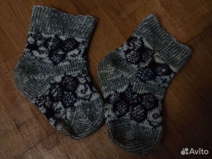 Вязанные носки