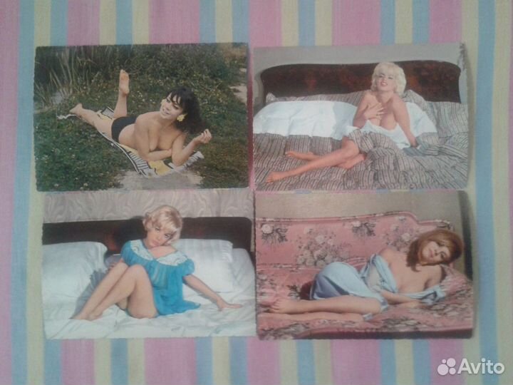 Открытки из Франции 60- летней давности