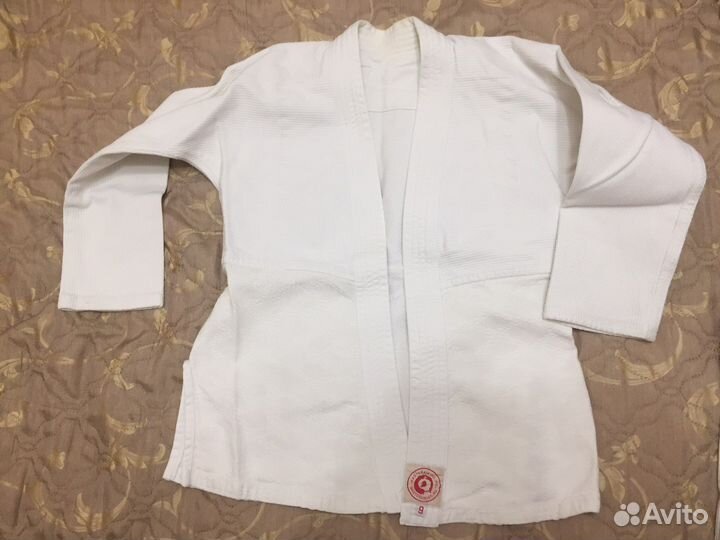 Кимоно для айкидо дзюдо джиу джитсу 6-8, 8-10 лет