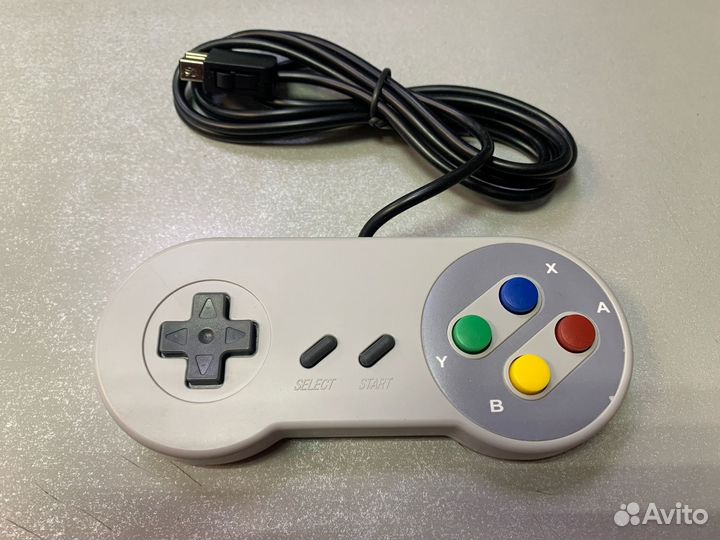 Джойстик Nintendo snes проводной+удлинитель