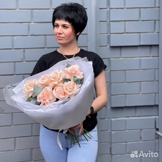 Цветы букеты Розы доставка Анапа