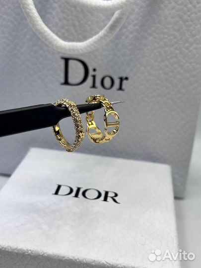 Christian dior комплект колец