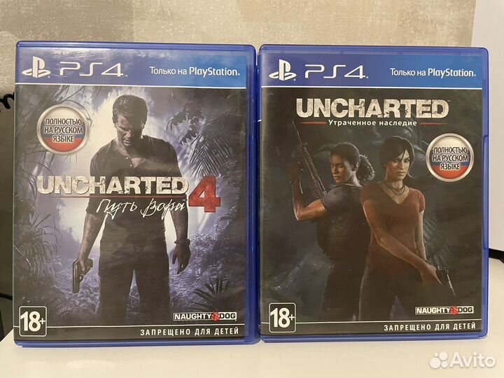 Uncharted 4 и Lost Legacy PS4