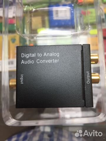 Оптика на RCA (конвертор)