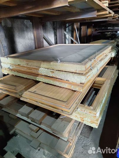 Деревянные окна со стеклопакетом бу