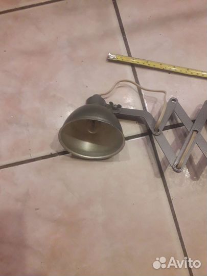 Светильник настенный СССР военный