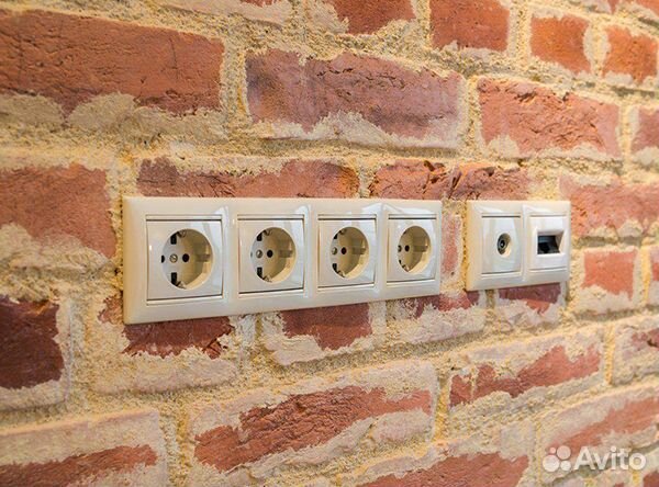 Электрик. Ремонт розеток, выключателей Ростов