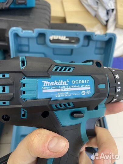 Шуруповерт makita 36v с железным патроном