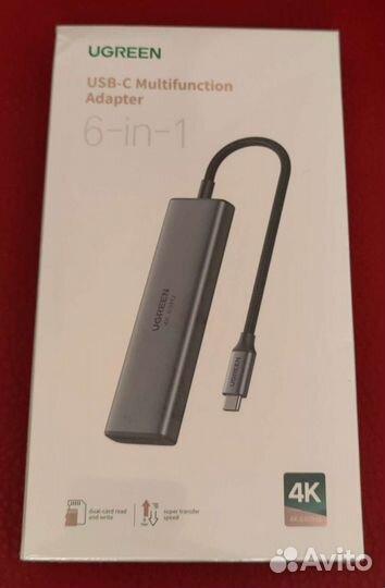 USB HUB Baseus / Ugreen 4K новые