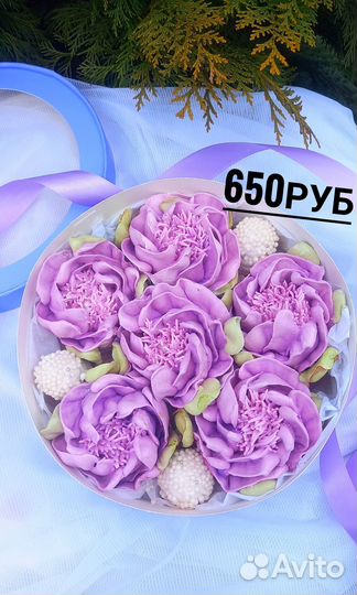 Букеты из зефира