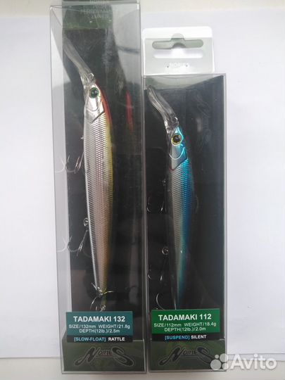 Воблеры NoriesTadamaki,megabass,IMA Farina