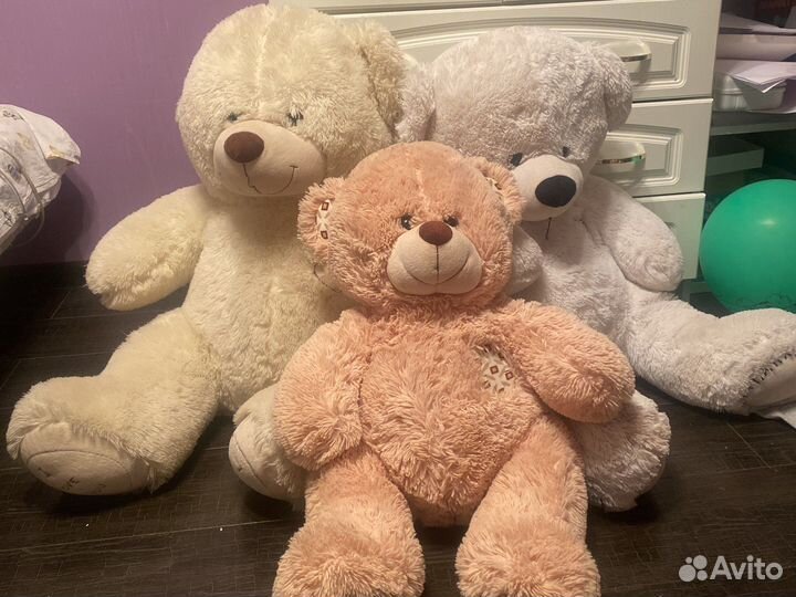 Плюшевый медведь 100 см