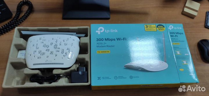 WI-FI adsl роутер TP-Link TD-W8961N