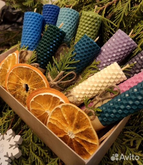 Свечи из вощины