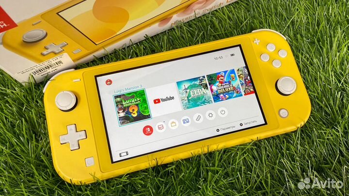 Nintendo switch lite новая прошитая
