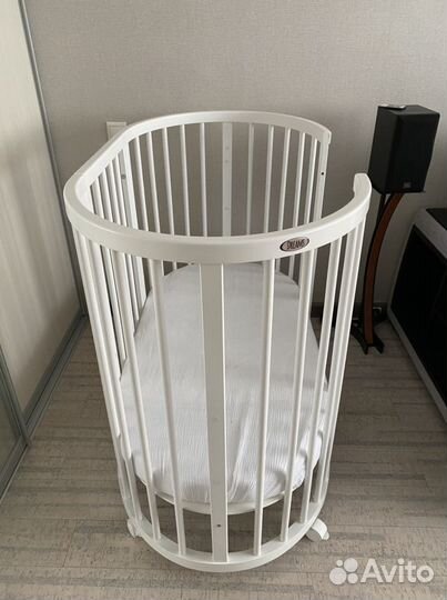 Детская кроватка круглая из бука dreams 8 в 1