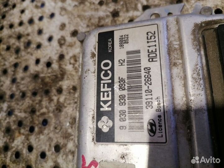 Блок управления двигателем Hyundai Accent