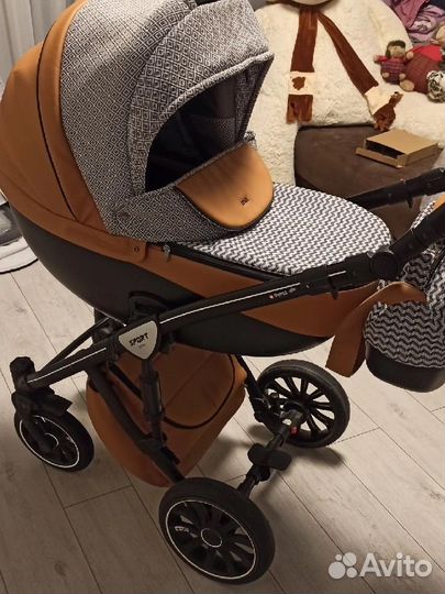 Коляска Anex Sport 2 в 1, цвет foxy