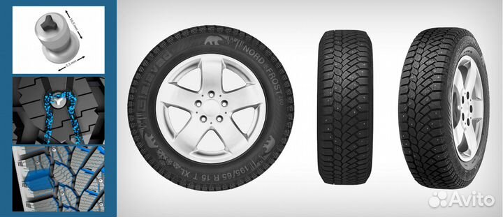 Gislaved Nord Frost 200 195/65 R15