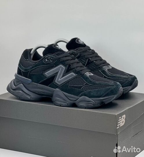 Комфортные New Balance 9060 Black обувь