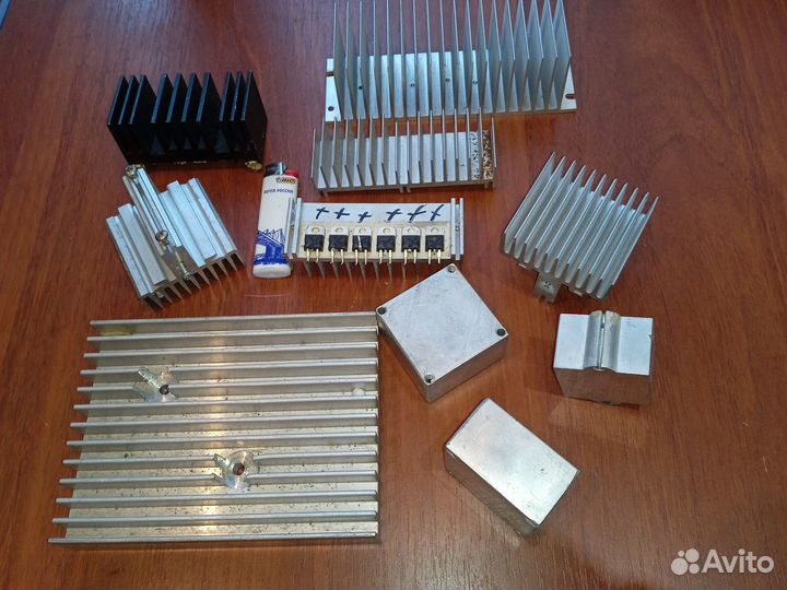Набор радиаторов охлаждения для радиолюбителей