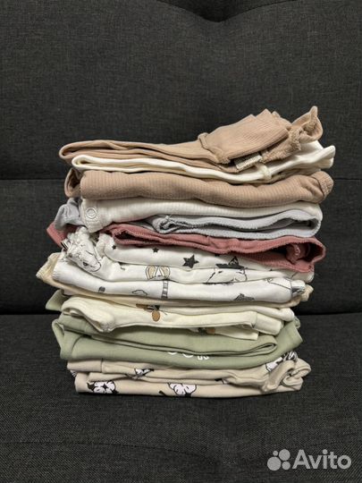 Детская одежда для новорожденных пакетом