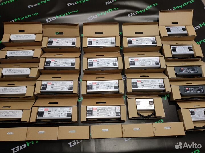 Светодиодные LED драйверы MeanWell от 20 до 750W